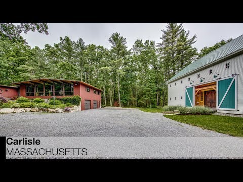 498 Cross Street, Carlisle, MA home video tour