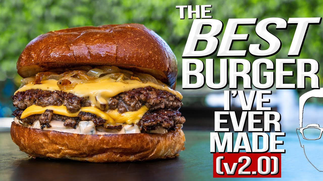 ⁣THE BEST BURGER I'VE EVER MADE (v2.0) | SAM THE COOKING GUY 4K