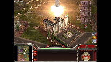 [C&C Zero Hour] 1v7 (Nuke VS 7 Infantry Generals) [Hard Difficulty]