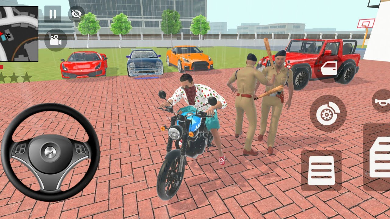 Franklin Buy 1️⃣ Gtr nissan 1️⃣ Ferrari in Indian thept auto simulator Gameplay 🎮