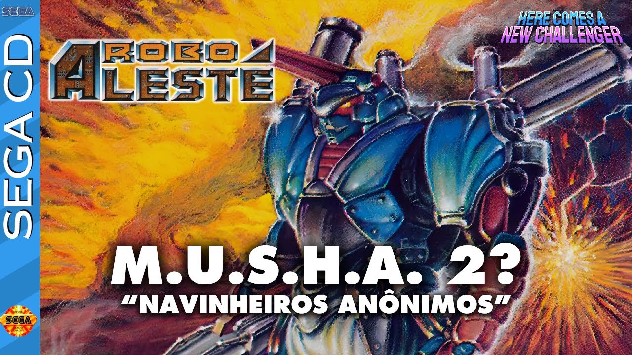 SHMUP MANIA: ROBO ALESTE (Sega CD) | Visitando o parente mais próximo de M.U.S.H.A.