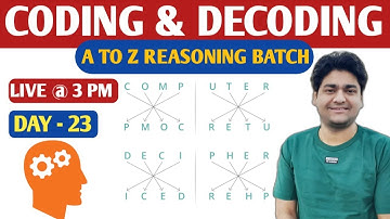 Coding & Decoding || Part-1 || Reasoning by Abhishek Sharma