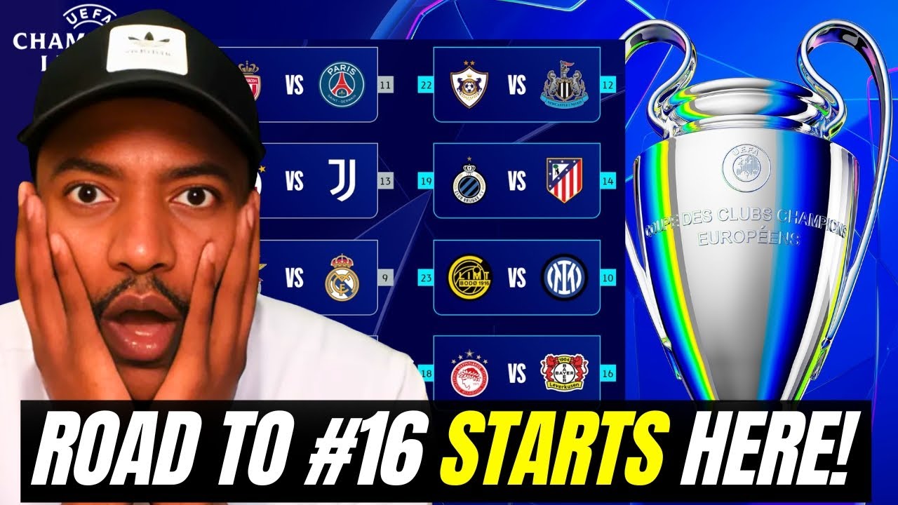 Реакция на жеребьевку Лиги чемпионов: Реал Мадрид против Бенфики 😳 | Прогнозы на матчи плей-офф