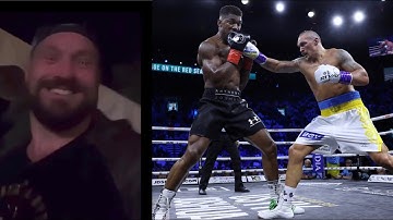 “GET YA CHECK BOOK OUT” TYSON FURY IMMEDIATE REACTION TO USYK 2ND WIN OVER ANTHONY JOSHUA