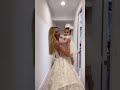 Surprising my husband in my wedding dress  shorts