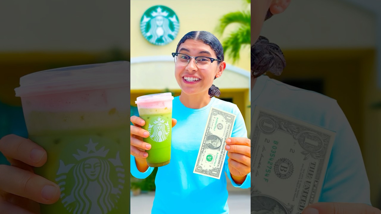$1 Matcha vs Starbucks🧋