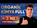 ORGANİK KİMYA FULL TEKRAR 🧪 | 8 Deneme Çözümü ile +3 NET! | AYT Kimya