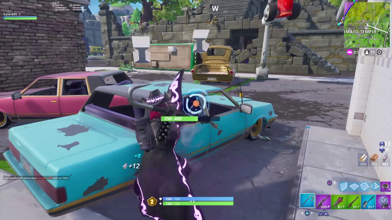 Gaining points in weekly event