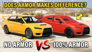 Download Lagu GTA 5 ONLINE - DOES ARMOR MAKES DIFFERENCE? (100% ARMOR VS NO ARMOR WHICH IS BEST?) MP3