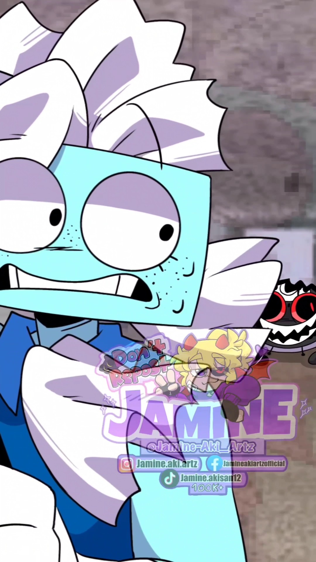 Getting chased by this kid while sweeping || Dandy's world