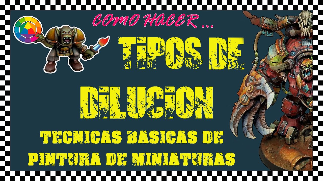 TIPOS DE DILUCIÓN - Técnicas Básicas de Pintura, Vol 1