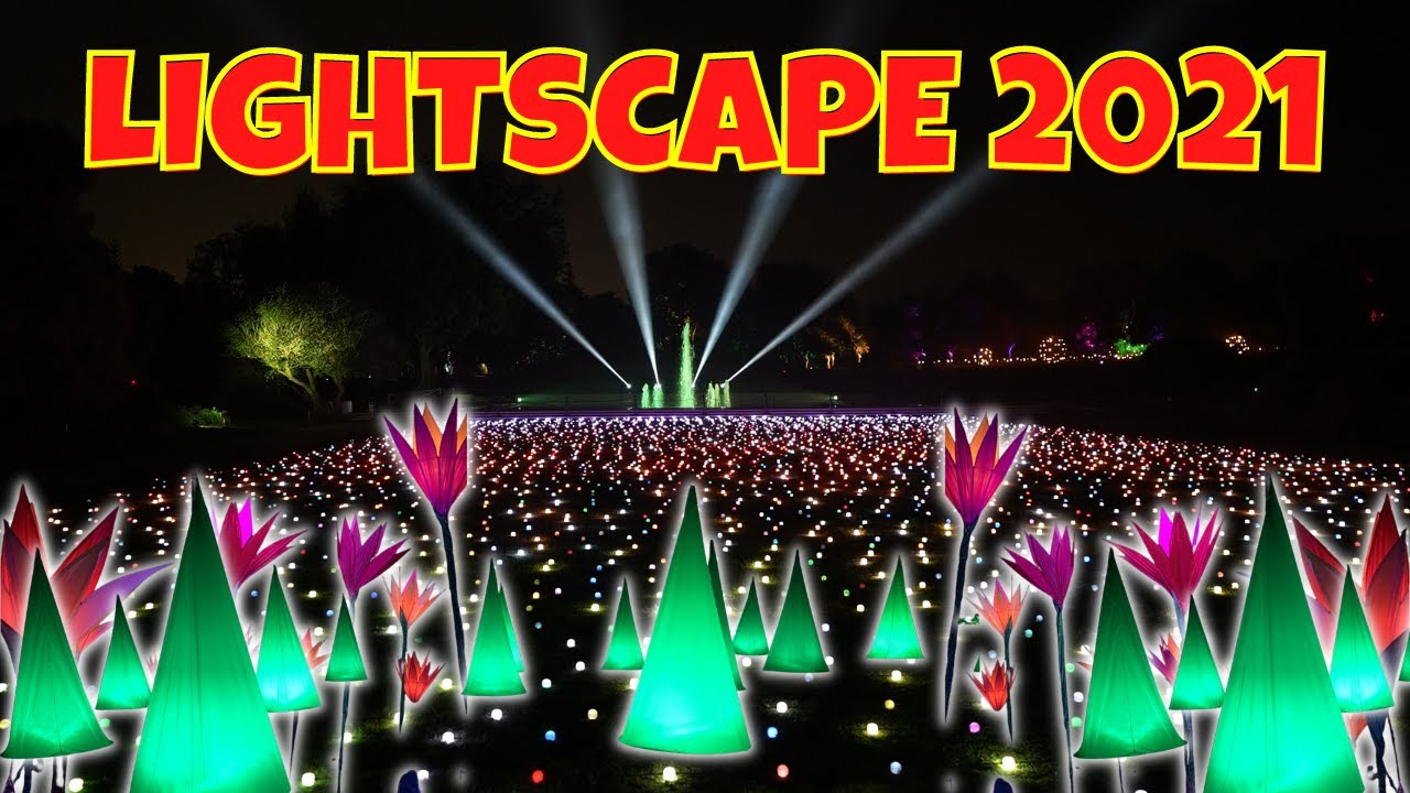 Lightscape 2021 Los Angeles Arboretum YouTube