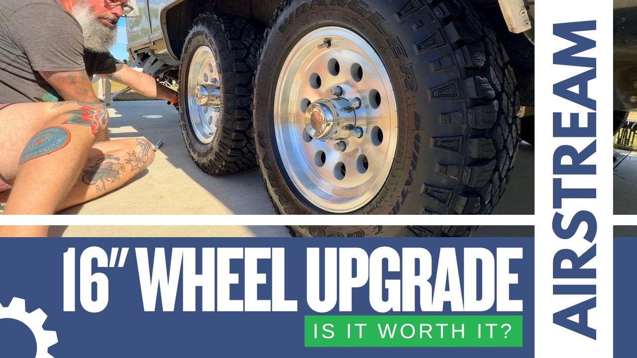 Стоит ли устанавливать 16-дюймовые диски и шины LT на трейлер Airstream? Вот что мы сделали.