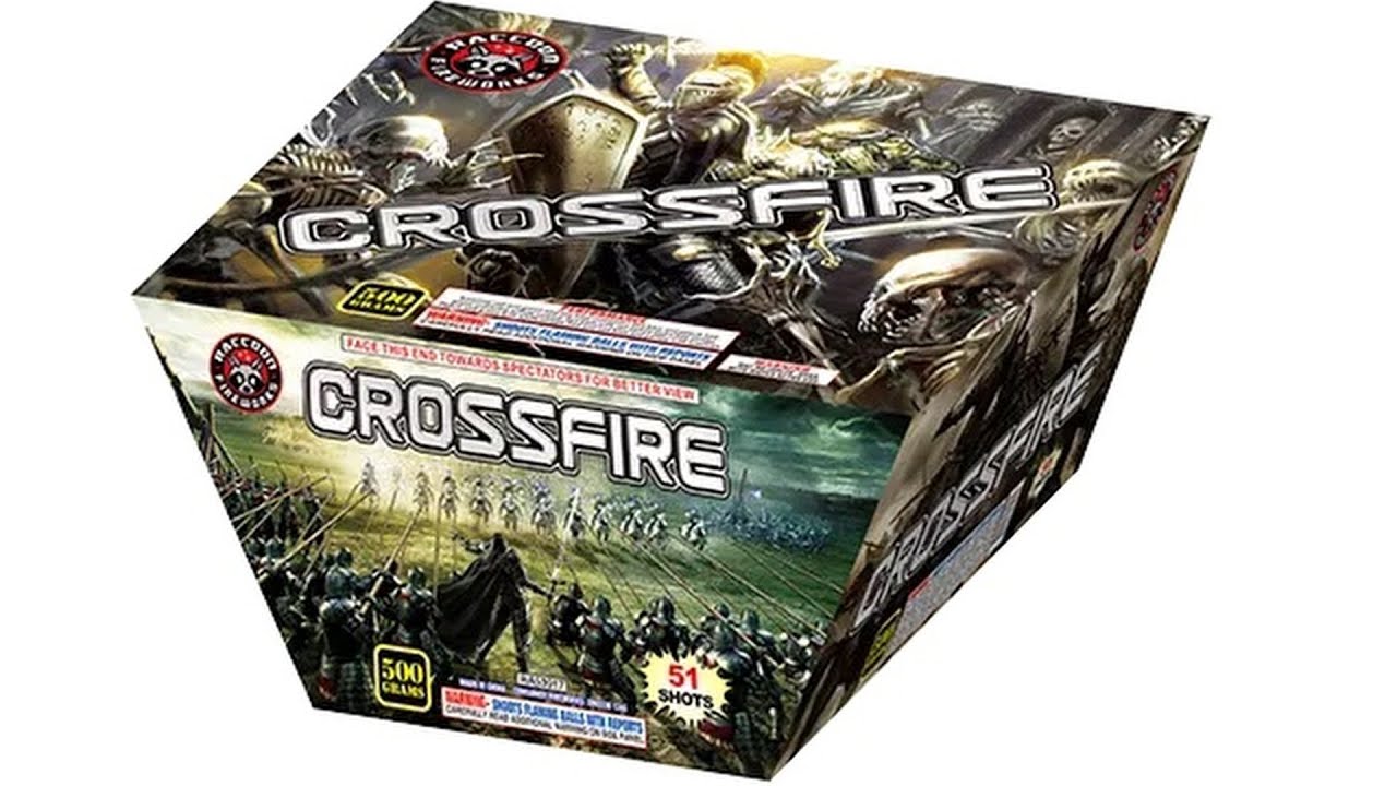 Crossfire By Raccoon Fireworks - YouTube