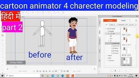 cartoon animator 4 character making part 2 || cartoon animator 4 story tutorial || kt animation