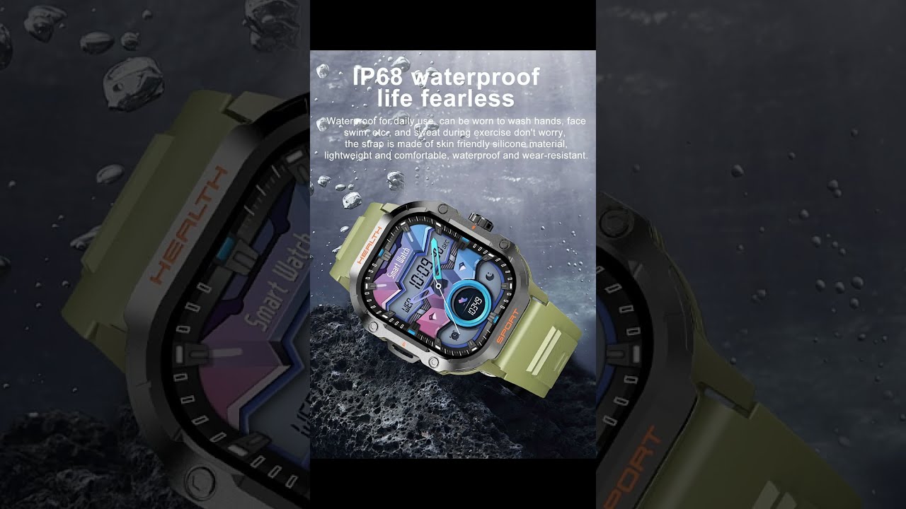 Stay fit. Stay connected. Stay stylish. ⌚✨2.01” AMOLED Smartwatch – Heart Rate, Blood Oxygen