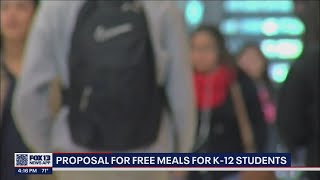 State Superintendent unveils proposal for free meals for students | FOX 13 Seattle