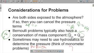 BMED 3310 Bernoulli's Principle