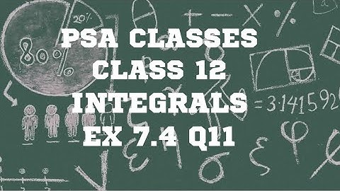 Ex 7.4 Q11 | Integrals | Chapter 7 | Integrals of Some Particular Functions | CBSE Math |
