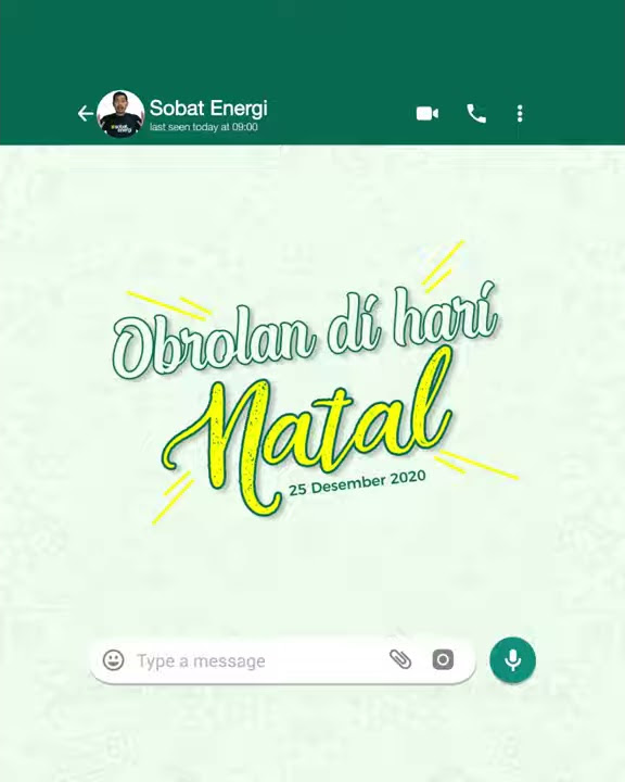 Obrolan di Hari Natal 2020