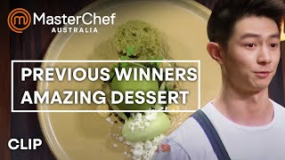 Reynold Poernomo's Amazing Moss Dessert - MasterChef Australia | MasterChef World