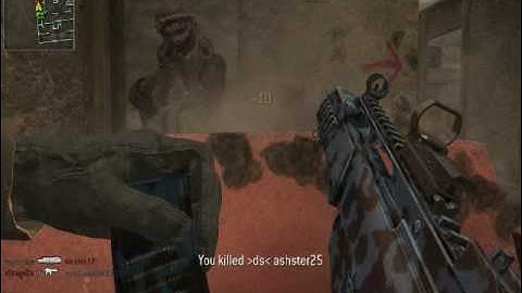 Call of Duty 4 killhouse team deathmatch gameplay (pc)