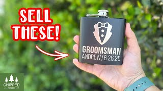 These Engraved Flasks Sell Before They Cool Down