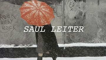 The Painterly Photography Of Saul Leiter