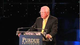Purdue, Neil Armstrong present 'Hero of the Hudson' with medal