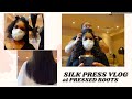 HAIR VLOG - SILK PRESS AT PRESSED ROOTS IN DALLAS, TEXAS