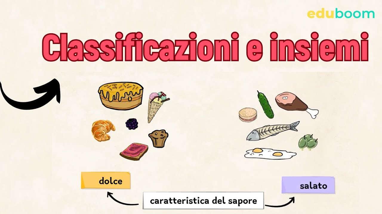 Classificazioni e insiemi - 4a primaria