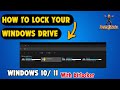 How to Lock Your Drive in windows 10/11 | Lock Hard disk in windows with password | 2024