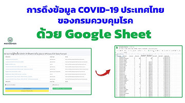 การดึงข้อมูล API ด้วย Google Sheet (API Google Sheet)
