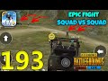 EPIC Squad VS Squad Fight, Who Will Win? | PUBG Mobile Lite