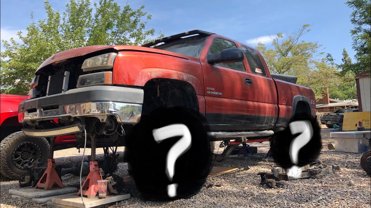 MASSIVE Tires For the Duramax!!! - YouTube