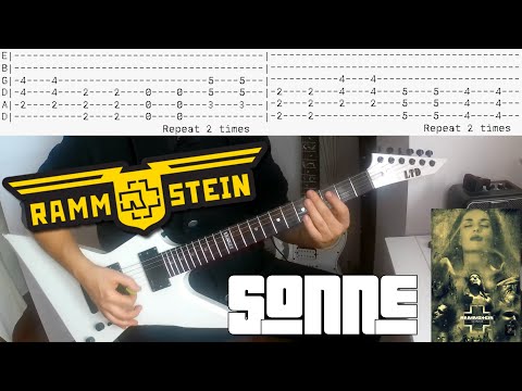 Rammstein - Sonne |Guitar cover| |Tab|