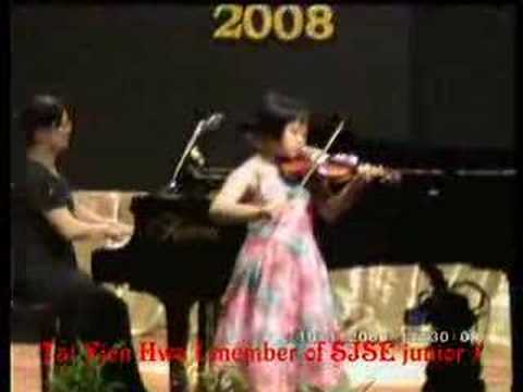 Violin Czardas Tai Yein Hwa. age: 9 Malaysia