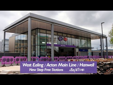 The New West Ealing / Acton Main Line Stations