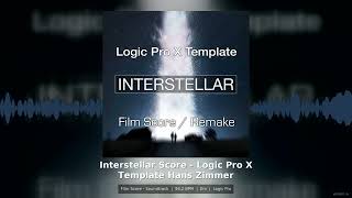 Interstellar Score Logic Pro X Template Film Score Hans Zimmer Style