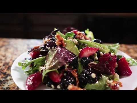 Video: Salad Berry Dengan Nektarin Goreng