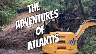 Atlantis Responds to Mud Slide Blocking Road
