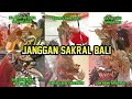 DERETAN JANGGAN SAKRAL (KRAMAT) BALI