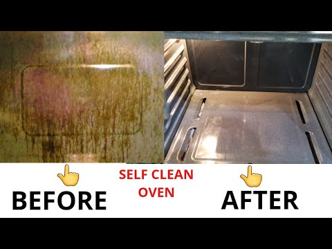 SELF CLEANING OVEN   How to use Self CLeaning Oven   Easiest Way to Clean an Oven