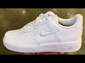 Nike Air Force 1 Low Jewel Swoosh Triple White Shoes