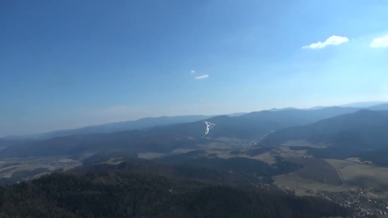 Paragliding Slubica 31.3.17 zostrih( starty,let,pristatia)