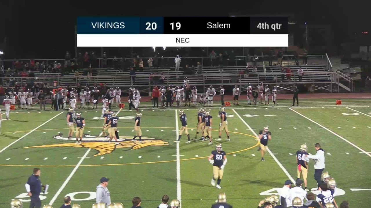 Football Winthrop vs Salem 10/20/23 YouTube