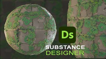 Tiles With Grass | Substance Designer 2022