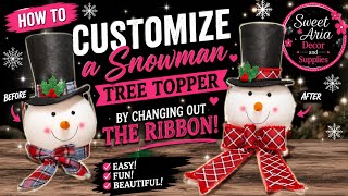 Customizing a Tree Topper