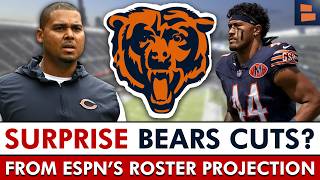 6 SURPRISE Chicago Bears Cut Candidates Based On ESPN’s 53-Man Roster Projection