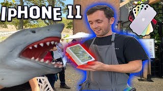 TIPPING WAITERS IPHONE 11!!!!! | Shark Puppet